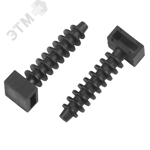 Изображение товара Дюбель для бандажа кабельного 8-32 мм чёрный (10 штук) NO-225-230 (упак)