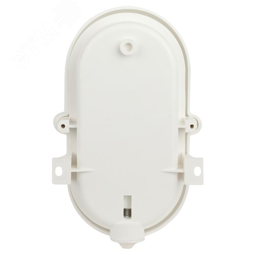 Светильник НБП 01-60-012 с ободком Евро пластик/стекло IP53 E27 max 60 Вт 184х115х90 овал белый - фото 4