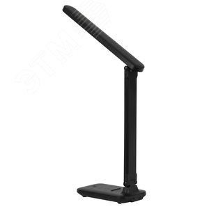 Светильник настольный NLED-495-5W-BK светодиодный аккумуляторный складной черный - фото 7