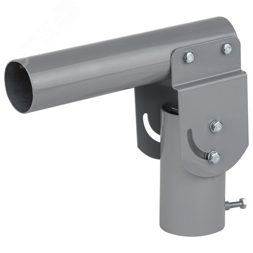 Кронштейн для уличного светильника с переменным углом для торшерной установки in-d60mm out-d48mm SPP-AC7-0-230-048 - фото 2