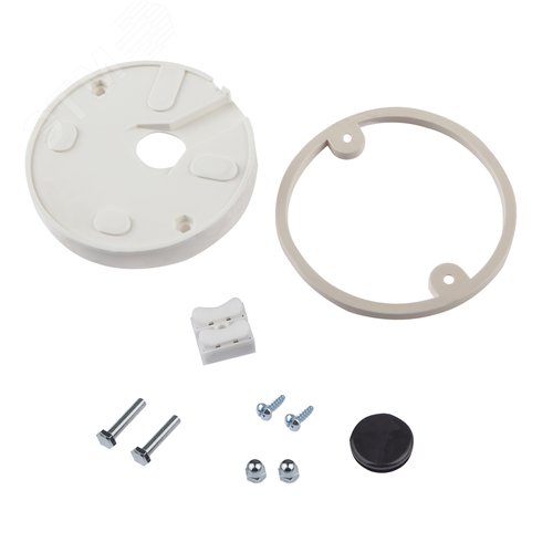 Светильник садово-парковый НБУ 07-40-004 Дели 3 белый 6 гранный настенный IP44 Е27 max60 Вт - фото 4