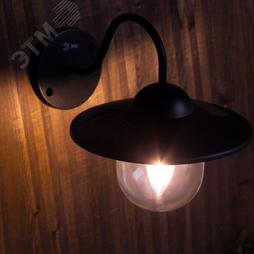 Светильник уличный ERASF22-38 на солнечных батареях настенный Ретро 1 LED - фото 12