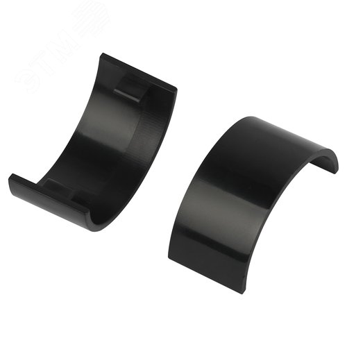 Изображение товара Соединитель C-KK-30-13-GR на стык для полукруглого кабель-канала графит 30х13мм 2шт/комплект (шт)