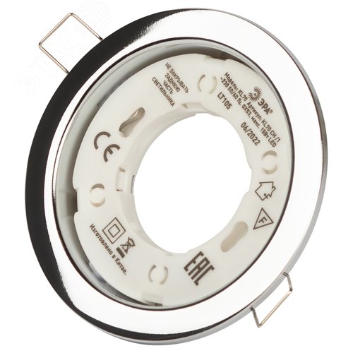 Светильник встраиваемый под лампу GX53 KL70 CH-10 хром упаковка 10 шт - фото 6