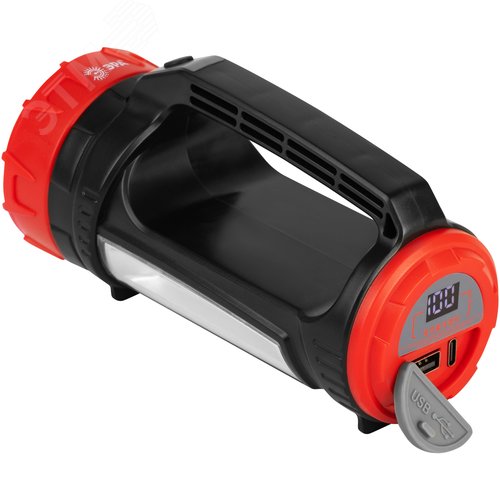 Фонарь светодиодный PA-701 прожекторный аккумуляторный со встроенным светильником - фото 8