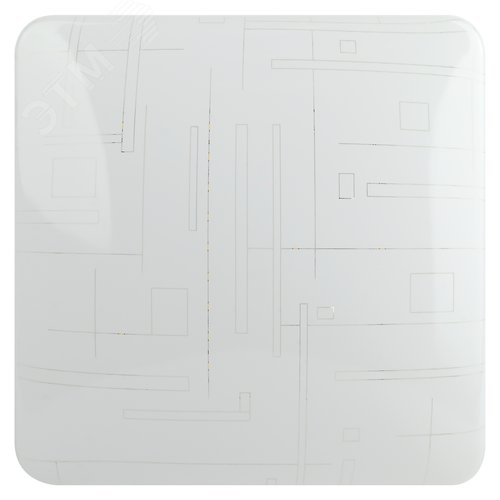 Светильник потолочный Классик без ДУ SPB-6-18 Nancy S светодиодный без ДУ квадратный - фото 2