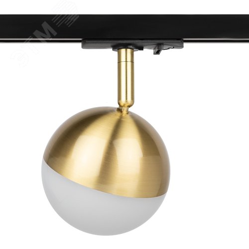 Светильник трековый однофазный TR42-GX53 BS под лампу GX53 латунь - фото 3