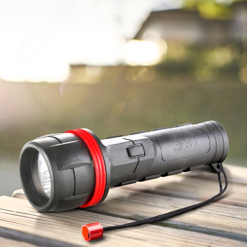 Фонарь светодиодный R2D ручной на батарейках резина - фото 4