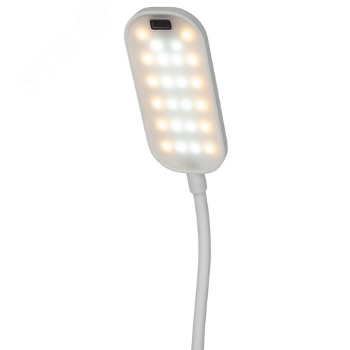 Светильник настольный светодиодный аккумуляторный на прищепке 6Вт белый NLED-525-6W-W - фото 7