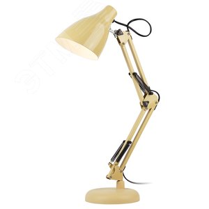 Изображение товара Светильник настольный N-123-Е27-40W-BG бежевый (12/96) (шт)