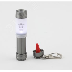 Фонарик туристический детский трансформер с магнитом, регулируемым ом, батарейки в комплекте BB-702 Снайпер Армия России - фото 7