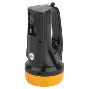 Фонарь светодиодный прожекторный аккумуляторный 2 режима со встроенной зарядкой TSP10 Трофи - фото 6