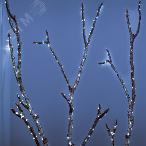 Гирлянда Нить, холодный свет, 50 м, 500 microLED, IP44, 220В ENIN-2000W - фото 4