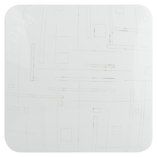 Светильник потолочный Классик без ДУ SPB-6-24 Nancy S светодиодный без ДУ квадратный - фото 2