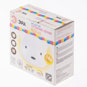 Ночник NLED-465-1W-W белый (40/80/1920) - фото 3