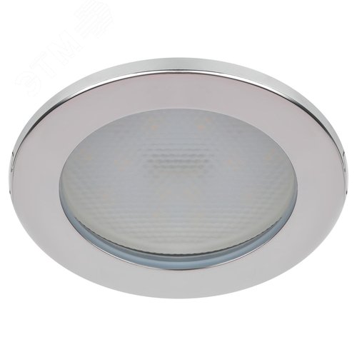 Светильник встраиваемый влагозащищенный KL95 CH GX53 IP44 хром - фото 2