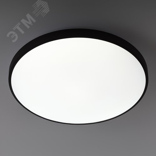 Светильник светодиодный потолочный ДПБ 24Вт 1650Лм 5000К Классик без ДУ SPB-6 Slim Base BK 24W -5K - фото 11