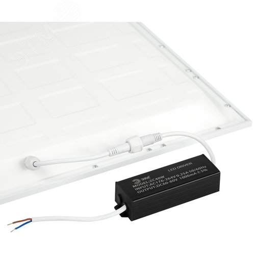 Светильник светодиодный ДПО/ДВО-40Вт 4200Лм 4000K IP54 595х595 с драйвером SPO-13-40-4K-IP54 - фото 10