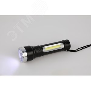 Фонарь светодиодный UA-501 универсальный, аккумуляторный, COB+LED, 5 Вт, резина - фото 4