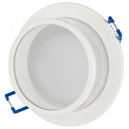 Светильник встраиваемый декоративный DK99 WH MR16 GU5.3 белый - фото 2