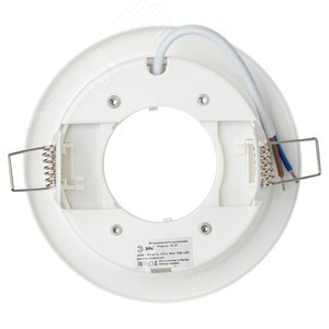 Светильник встраиваемый KL35 WH-10 /1 под лампу Gx53 220V 13W белый (10/100/2400) - фото 2