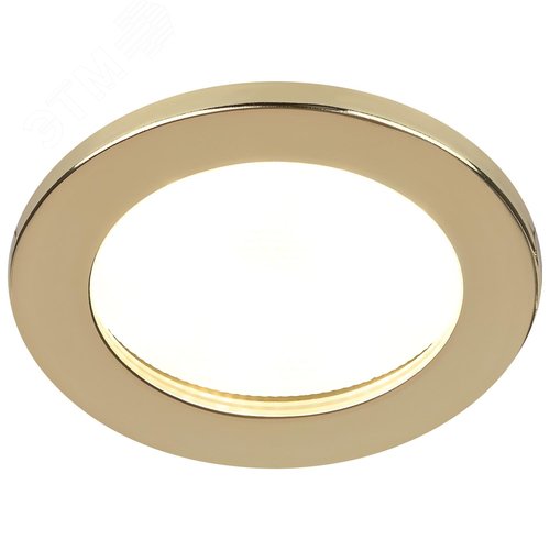 Светильник встраиваемый влагозащищенный KL95 GD GX53 IP44 золото - фото 3
