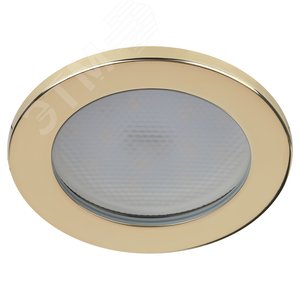 Светильник встраиваемый влагозащищенный KL95 GD GX53 IP44 золото - фото 1