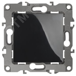 Изображение товара Кнопка, 10АХ-250В, Эра12, чёрный (10/100/2500) 12-1111-06 (шт)