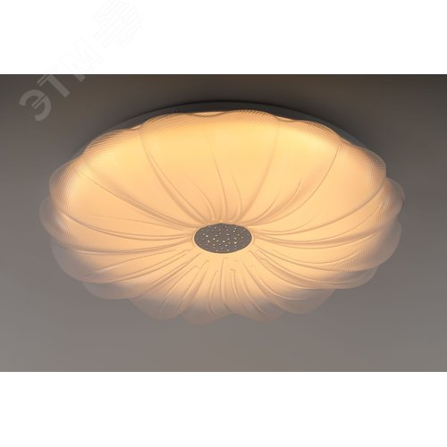 Светильник светодиодный потолочный ДПБ-84Вт 3000/6500К SPB-6 Muze 84W WH+CH без ДУ - фото 3