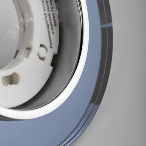 Светильник встраиваемый со светодиодной подсветкой DK LD51 BK GX53 черный - фото 10