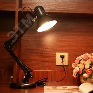 Светильник настольный черный N-214-E27-40W-BK - фото 5