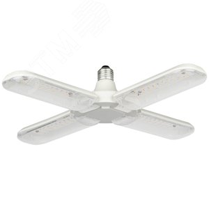 Фитолампа для растений светодиодная FITO-36W-Rа90-E27-FOLD 4-х лепестковая полного спектра 36 Вт Е27 - фото 6