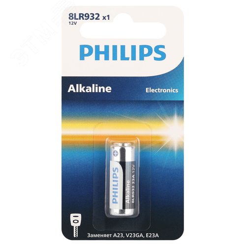 Изображение товара Элемент питания алкалиновый 8LR932/51 12v 1 шт. MN21-1BL (шт)
