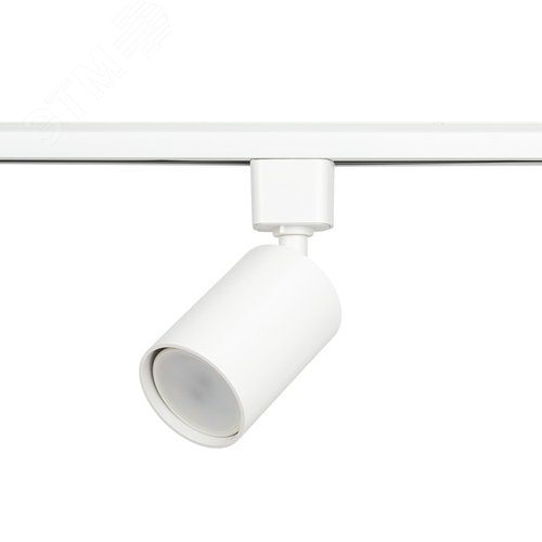 Светильник трековый однофазный TR76 - GU10 WH под лампу GU10, белый - фото 3