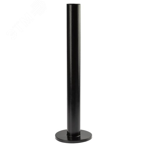 Опора металлическая для светильников НТУ черная h600мм ОМ-0,6 - фото 1