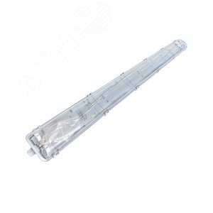 Светильник светодиодный под 2 лампы T8 G13 LED 2x1200 транзитный 10шт в линию SPP-103-0-002-120 IP65 - фото 1