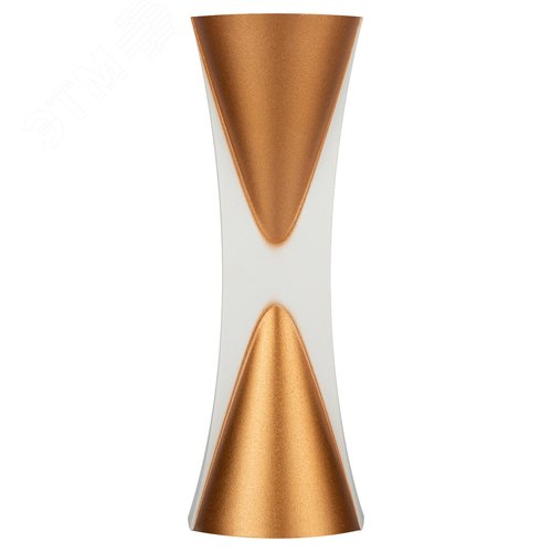 Подсветка декоративная WL43 WH+GD светодиодная 6Вт 3500К белый/золото IP54 для интерьера, фасадов зданий - фото 3