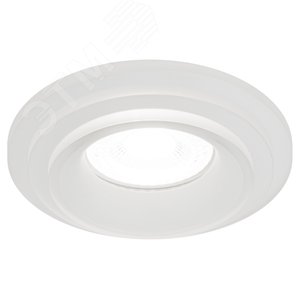 Светильник встраиваемый декоративный DK105 WH MR16 GU5.3 белый - фото 1