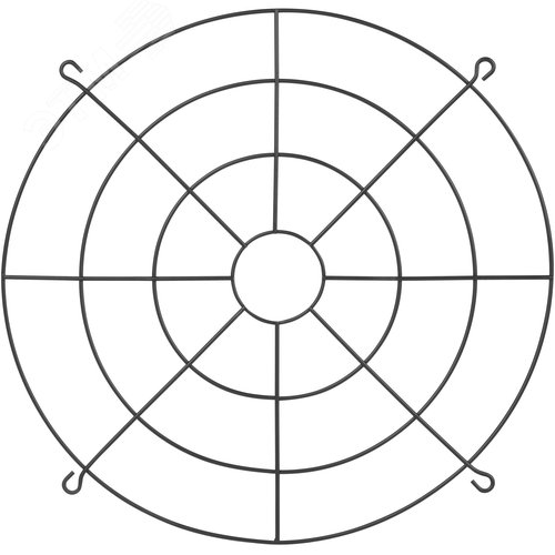 Решетка защитная металлическая для светильников серии SPP-402 SPP-AC8-402-200 - фото 2