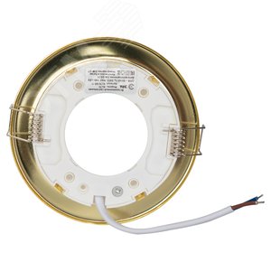 Светильник встраиваемый KL70 GD /1 под лампу Gx53 тонкий 220V 13W золото (40/2200) - фото 7