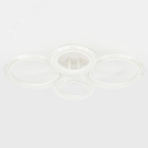 Светильник светодиодный потолочный ДПБ-59Вт 3285Лм Модерн Ring CLL-1-59-RC WH - фото 1