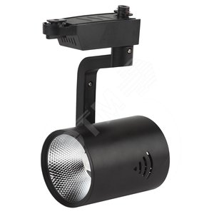 Светильник светодиодный трековый на шинопровод TR1 - 20 BK 20Вт черный COB (20/240) - фото 1