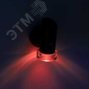 Светильник уличный ERAFS012-04 на солнечной батарее настенный Элегант с датчиком движения RGB 10 LED - фото 4