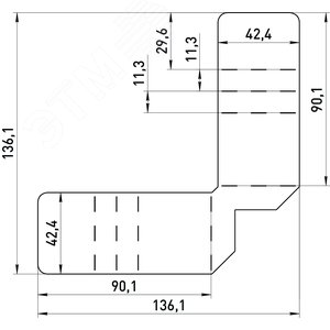 Крепление подвесное SPL-FIX4 для потолков Грильято серии SPL-540 4 шт - фото 3
