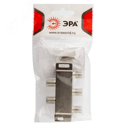 Делитель ТВ D-F-03 4 ответвления под F разъём 5-1000 МГц - фото 4