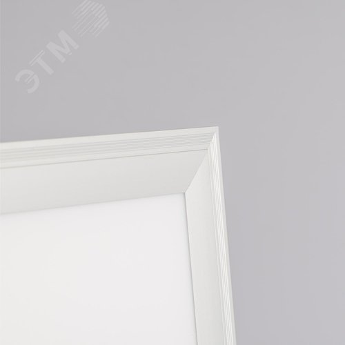 Светильник светодиодный ДВО/ДПО-40Вт 3420Лм 6500К IP40 Ra90 595x595x8 без драйвера с ушками 3 года гарантия SPL-511-W-65K-040 - фото 5