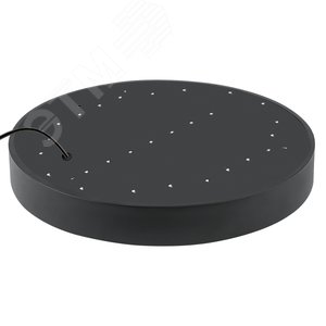 Светильник LED Geometria Ring SPO-132-B-40K-088 88Вт 4000К 800х800х80 черный подвесной драйвер внутри - фото 4