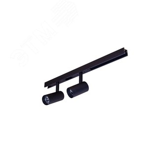 Светильник трековый магнитный TRM20-6-7W4K-B для системы NOVA 48V 7Вт 4000К направленный свет черный - фото 1