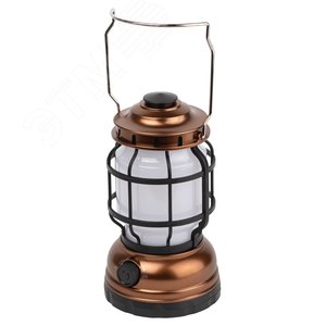 Фонарь кемпинговый светодиодный KB-801 Факел на батарейках 2 режима холодный + пламя - фото 6