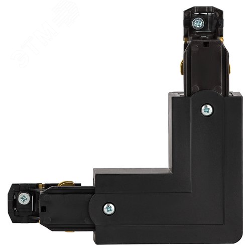 Коннектор для трехфазного шинопровода STR-30-B-CN-LI типа LI угловой внутренний черный - фото 3